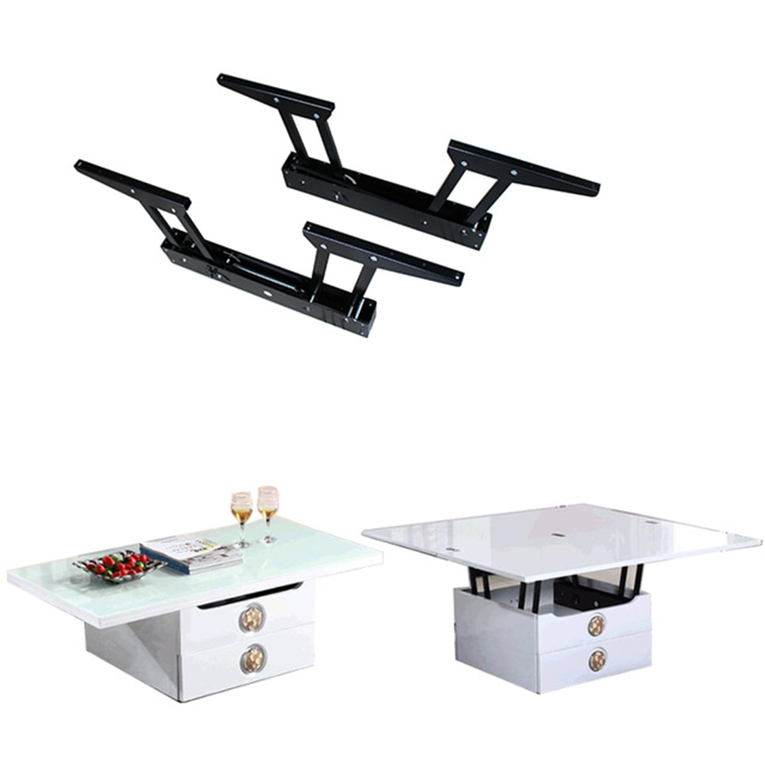 Paire mécanisme table relevable gm