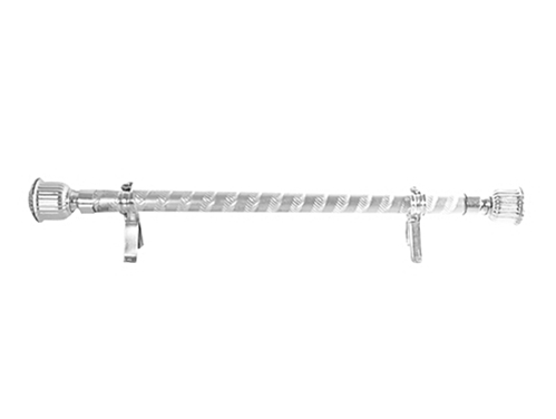 Tringle rideau aluminium 4m t34 argent décore