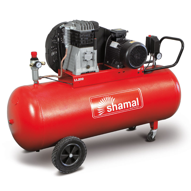 Compresseur 200l 380v ct3 shamal