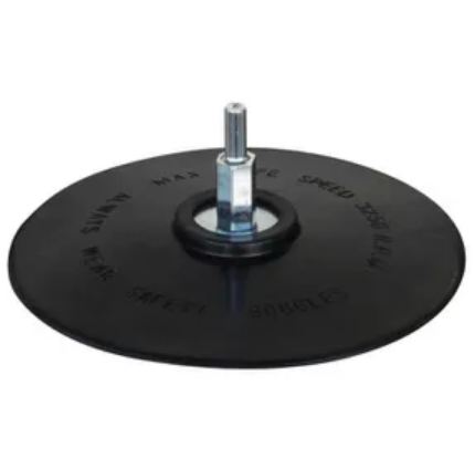 Plateau ponceuse d125 a/tige 6 mm wk125