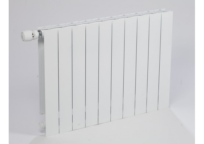 Bloc 10 élément aluminium plano 350/80 blanc
