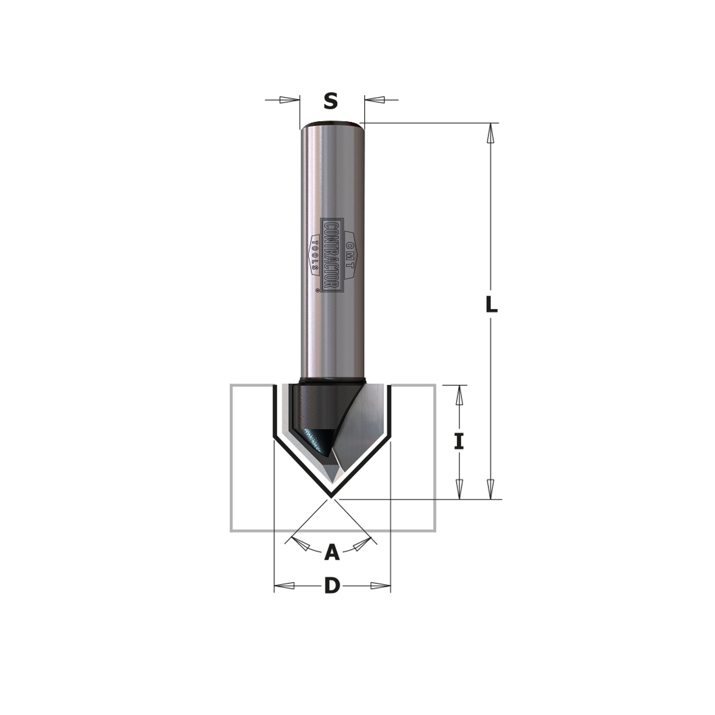 Fraise def k958.110 s/8 cmt