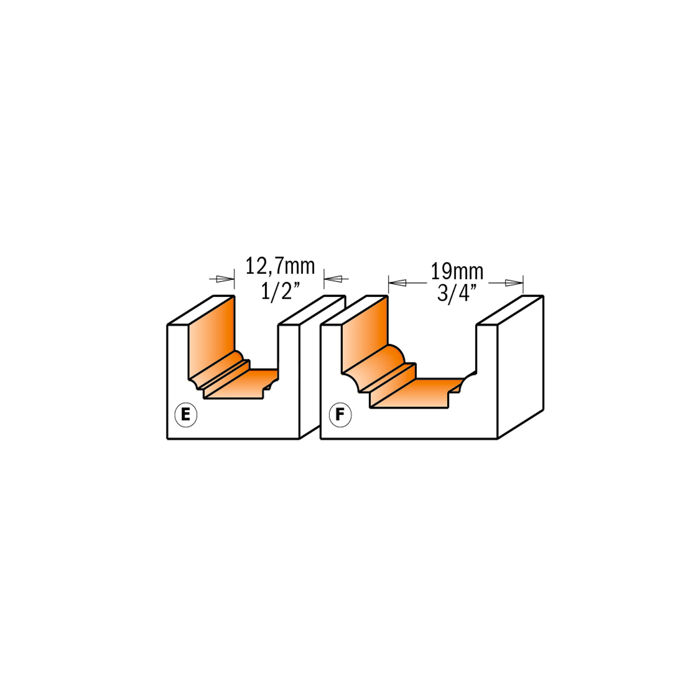 Fraise def 965.101.11 s/8 cmt