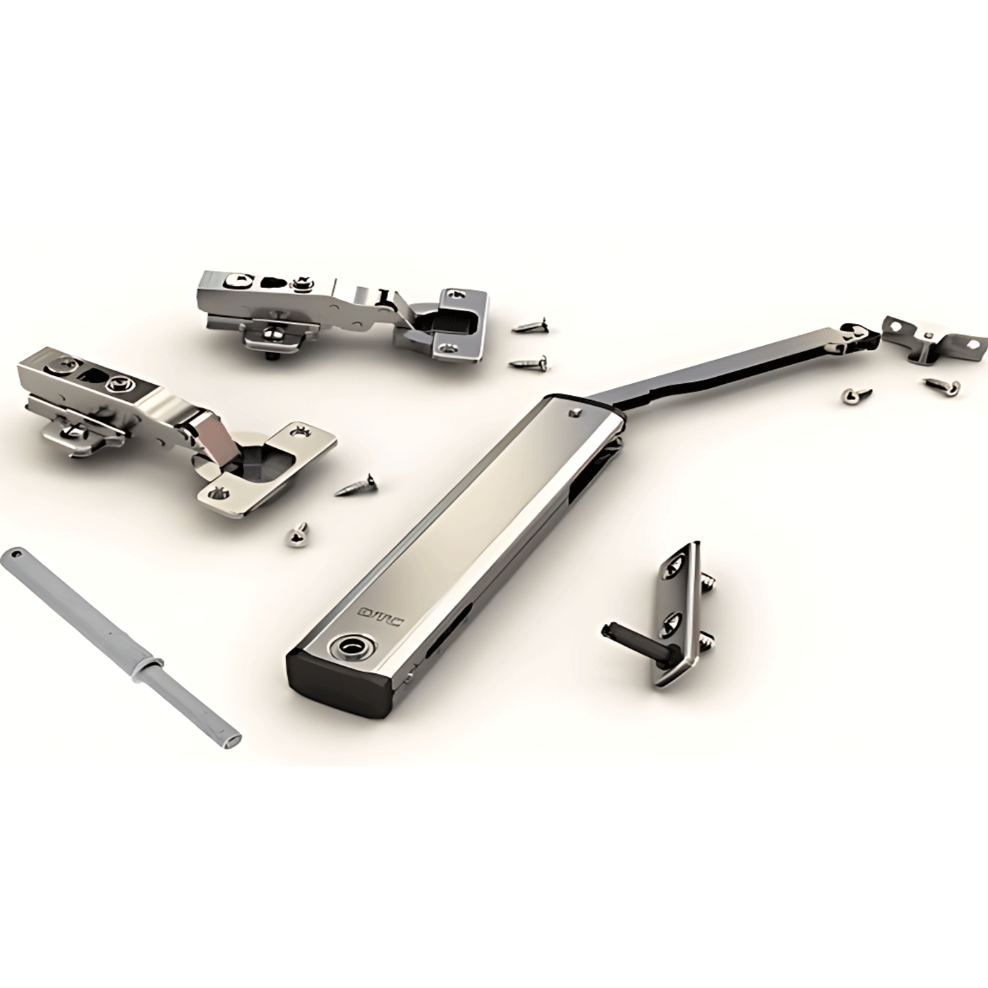 Kit système porte relevable push 2.3kg a ch Kit système porte relevable push 2.3kg a ch