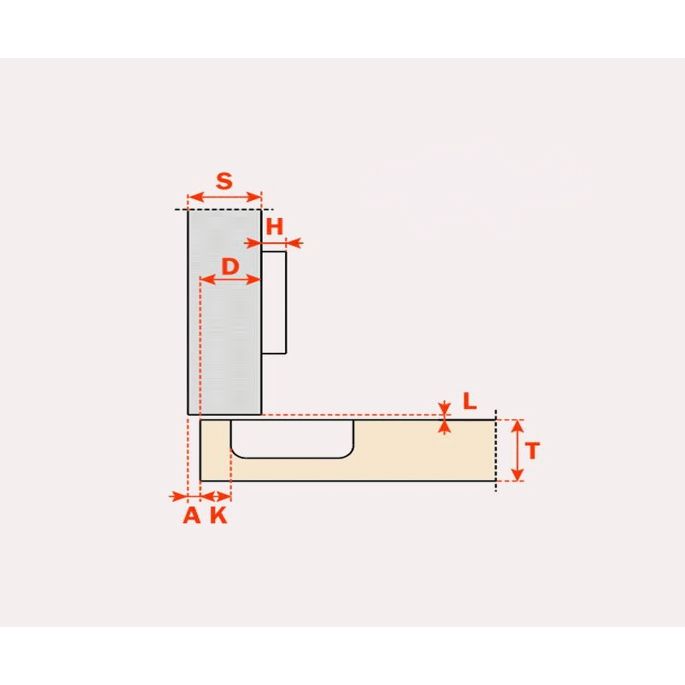 Charnière inv soft porte 19-35mm c80a616f