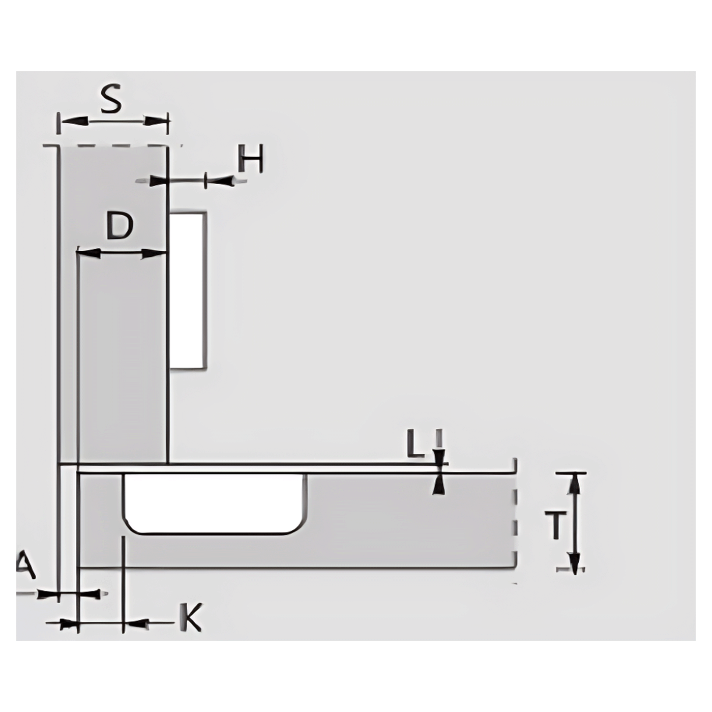 Charnière  inv c=0-a6 a5h-1.5 a/p (200pcs)
