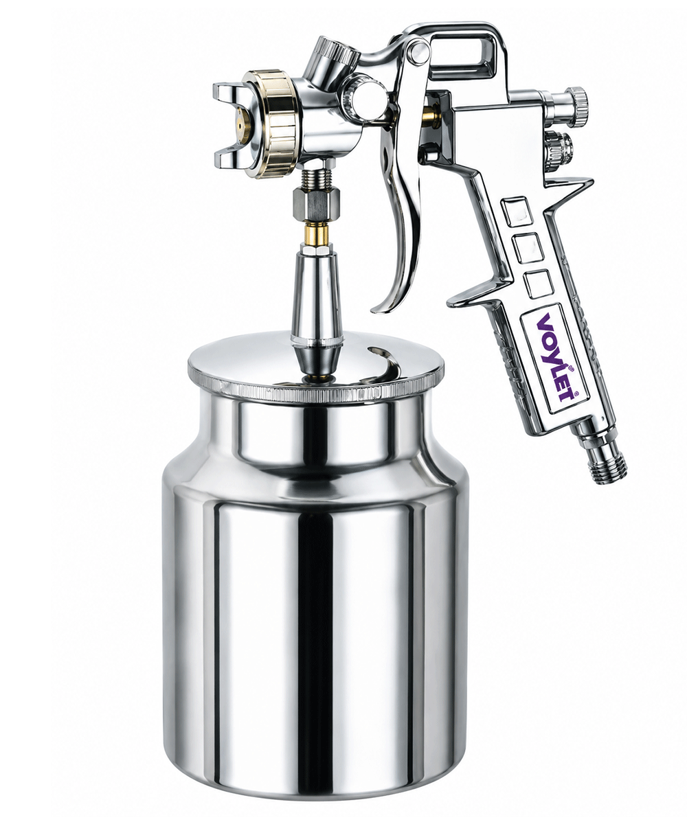 Pistolet de peint s990s 1.7mm 750ml voylet